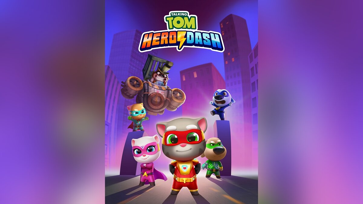 Скриншоты Talking Tom Hero Dash Run Game - всего 6 картинок из игры