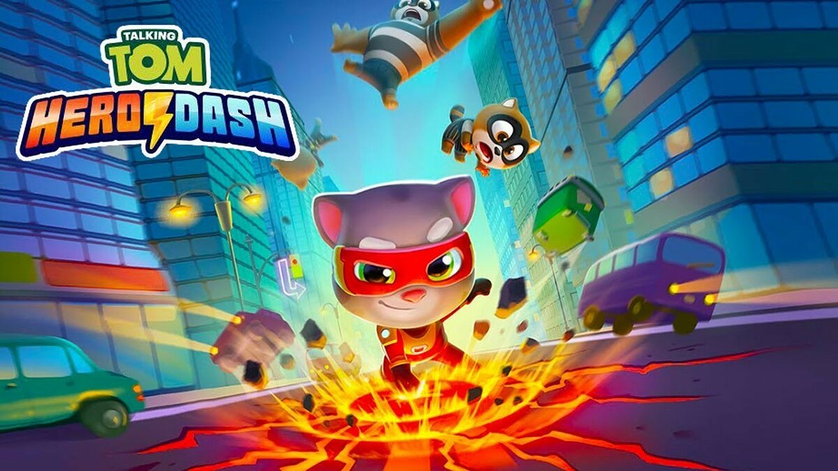 Talking Tom Hero Dash Run Game - что это за игра, трейлер, системные  требования, отзывы и оценки, цены и скидки, гайды и прохождение, похожие  игры