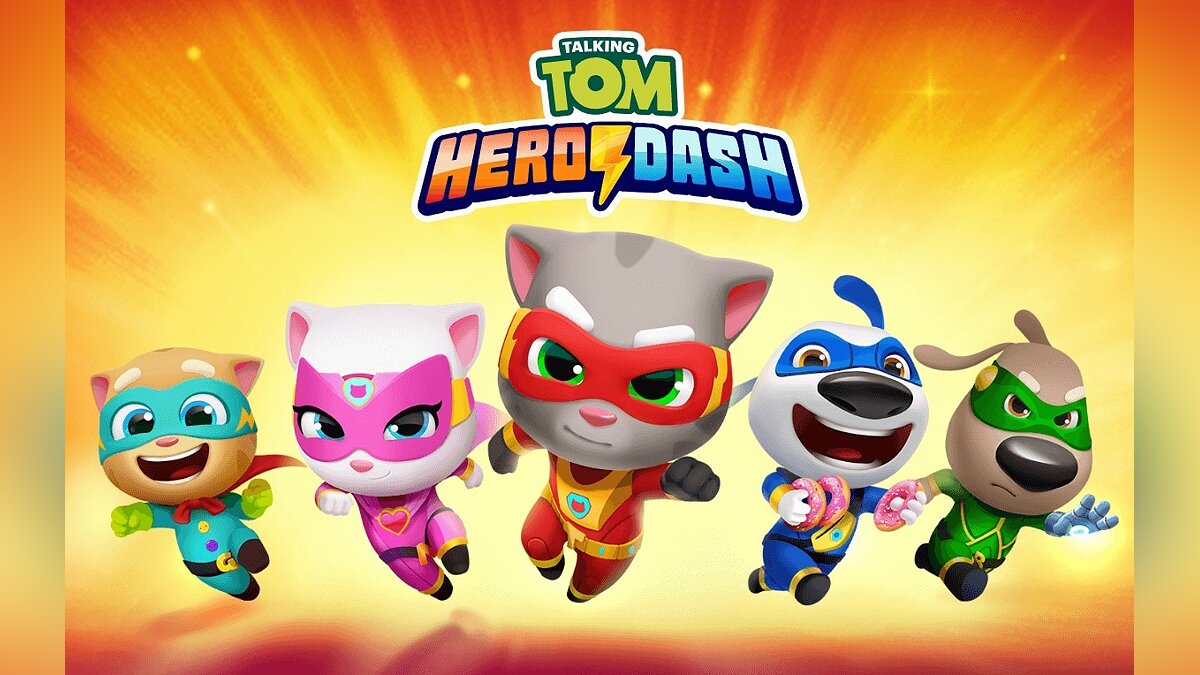 Talking Tom Hero Dash Run Game - что это за игра, трейлер, системные  требования, отзывы и оценки, цены и скидки, гайды и прохождение, похожие  игры