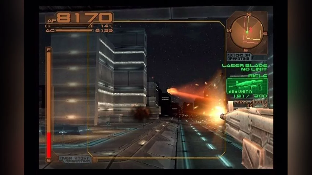 Скриншоты из Armored Core 3
