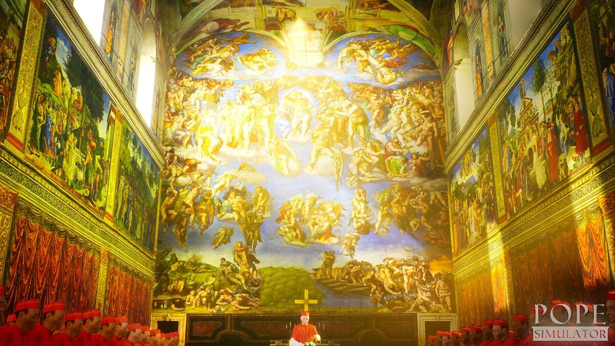 Скриншоты из Pope Simulator