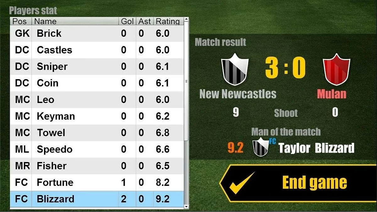 Скриншоты из Football Challenger - League