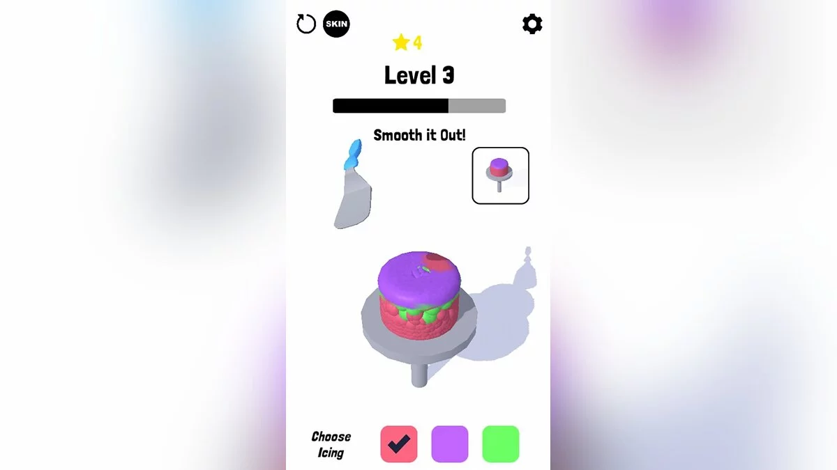 Скриншоты из Icing Master 3D