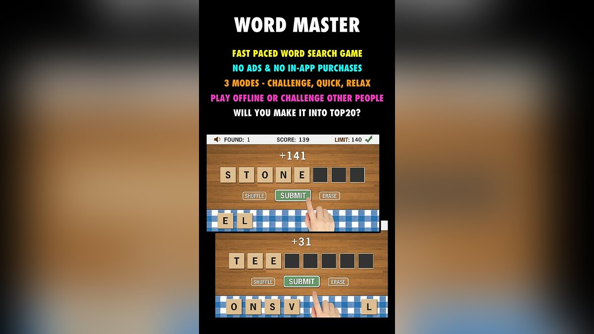 Word Master PRO - что это за игра, трейлер, системные требования, отзывы и  оценки, цены и скидки, гайды и прохождение, похожие игры