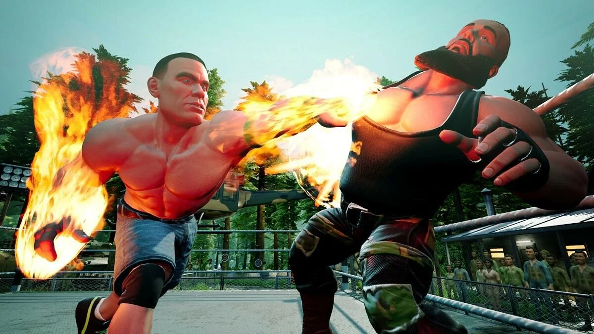 Скриншоты из WWE 2K Battlegrounds