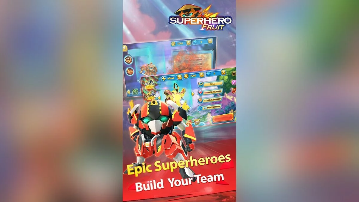 Скриншоты из Superhero Fruit Premium: Robot Wars Future Battles