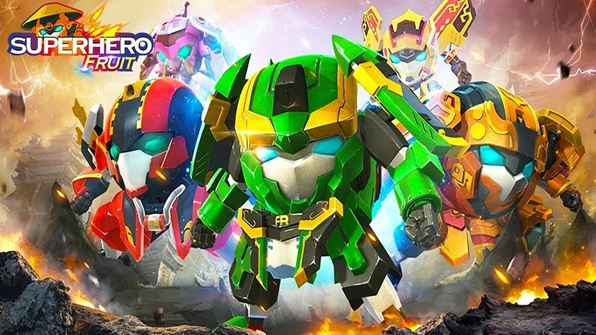Арт из Superhero Fruit Premium: Robot Wars Future Battles