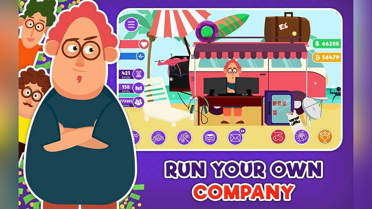 Freelancer Simulator Inc: Game Dev Money Clicker - что это за игра,  трейлер, системные требования, отзывы и оценки, цены и скидки, гайды и  прохождение, похожие игры