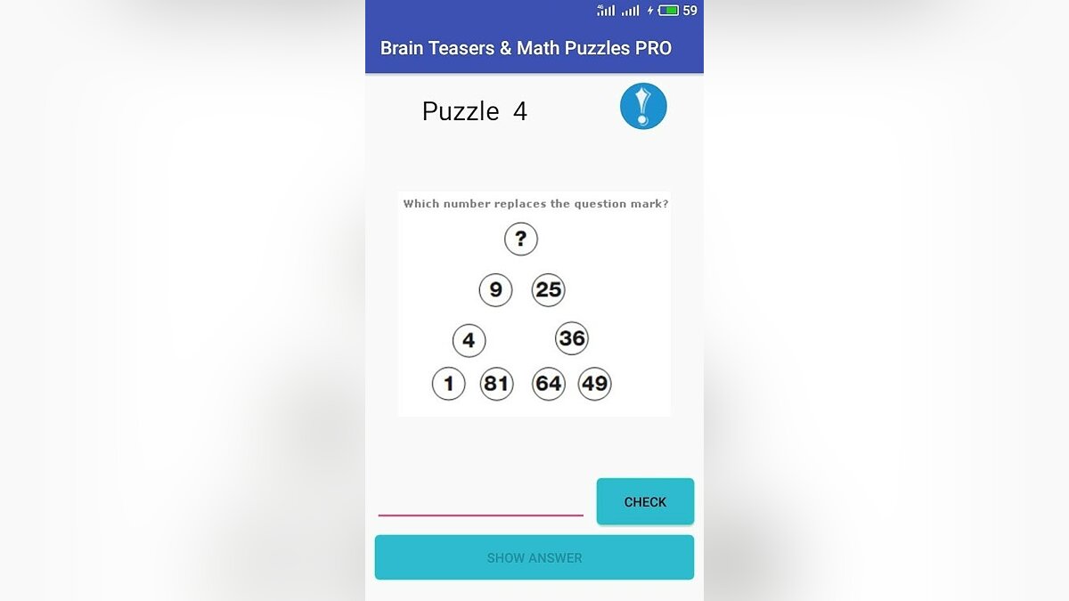 Brain Teasers and Math Puzzles - что это за игра, трейлер, системные  требования, отзывы и оценки, цены и скидки, гайды и прохождение, похожие  игры Мозговые дразнилки и математические головоломки