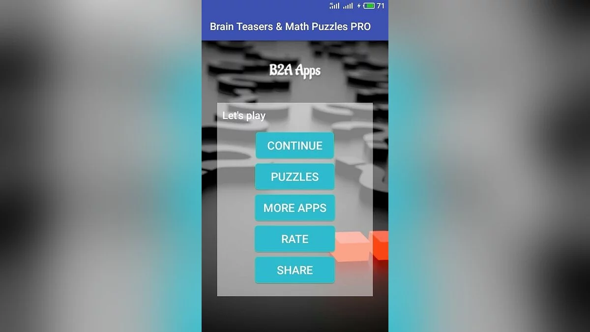 Скриншоты из Brain Teasers and Math Puzzles