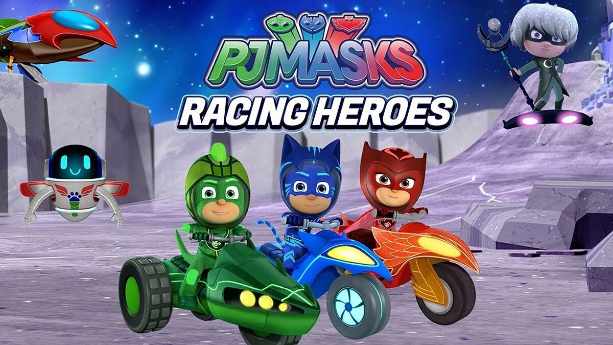 PJ Masks: Racing Heroes - что это за игра, трейлер, системные требования,  отзывы и оценки, цены и скидки, гайды и прохождение, похожие игры Герои в  масках: Герои гонок