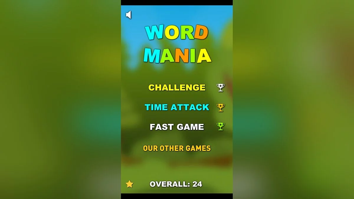 Скриншоты из Word Mania