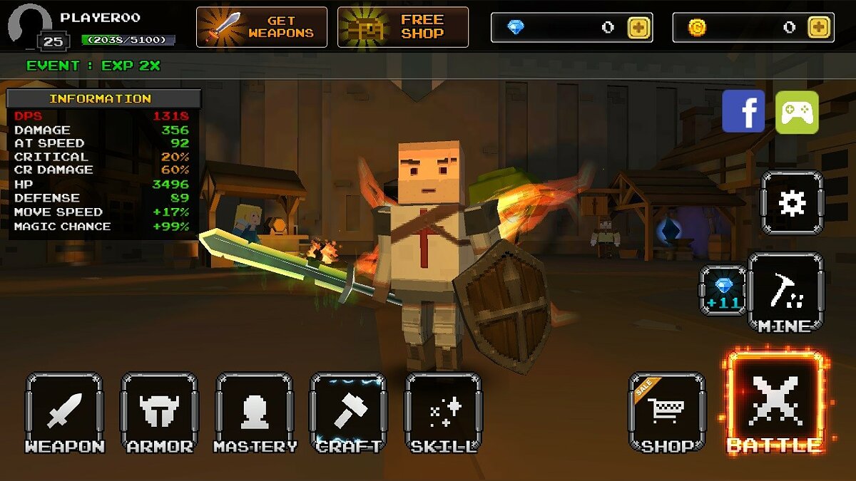 Pixel Blade - 3D Action Rpg - что это за игра, трейлер, системные  требования, отзывы и оценки, цены и скидки, гайды и прохождение, похожие  игры