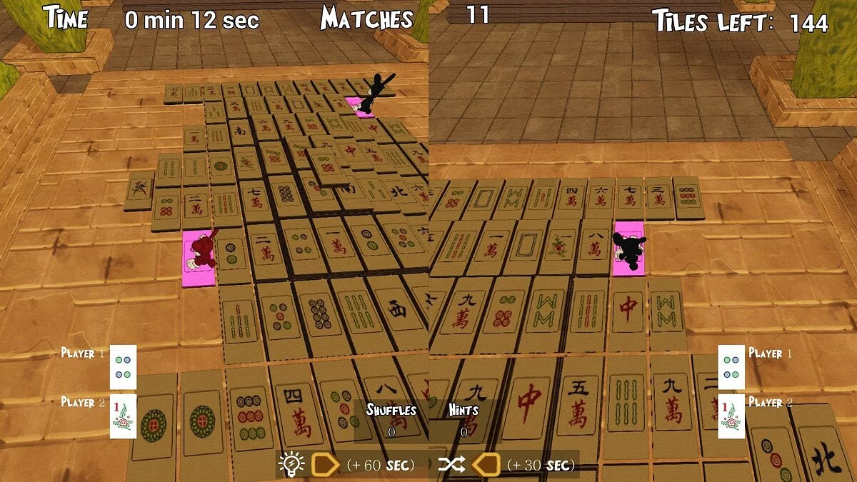 Скриншоты из Bunny Mahjo