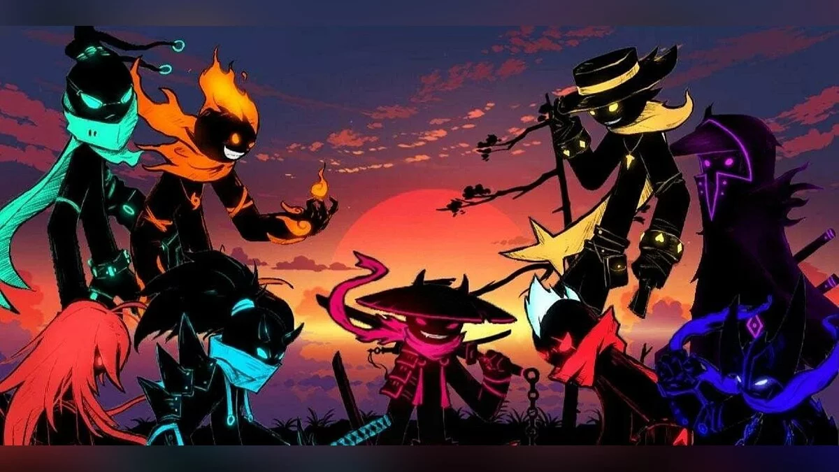 Арт из League of Stickman 2-Sword Demon