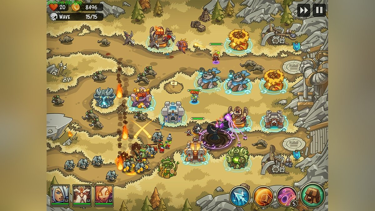 Empire Warriors: Tower Defense - что это за игра, трейлер, системные  требования, отзывы и оценки, цены и скидки, гайды и прохождение, похожие  игры Empire Warriors TD Premium