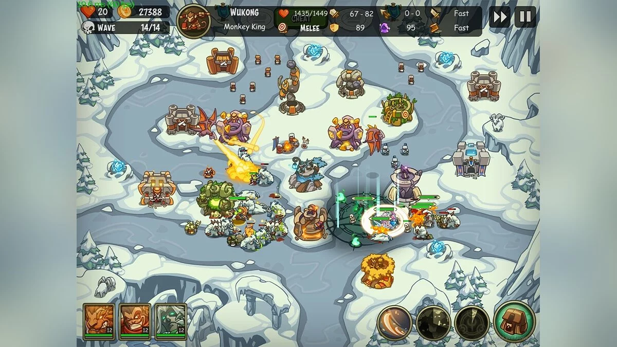 Скриншоты из Empire Warriors: Tower Defense