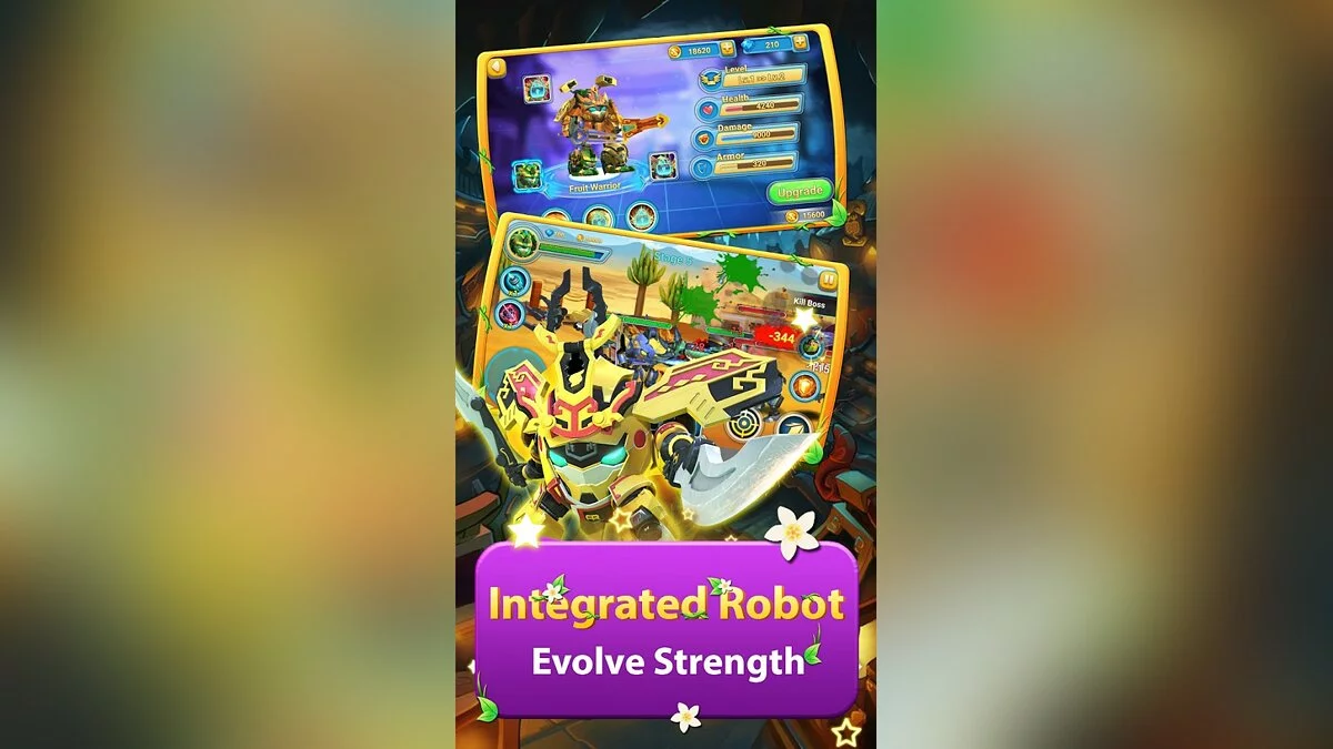 Скриншоты из Superhero Fruit 2