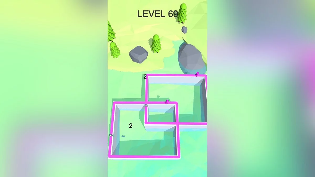 Скриншоты из Run Paint 3D - Endless running and painting game