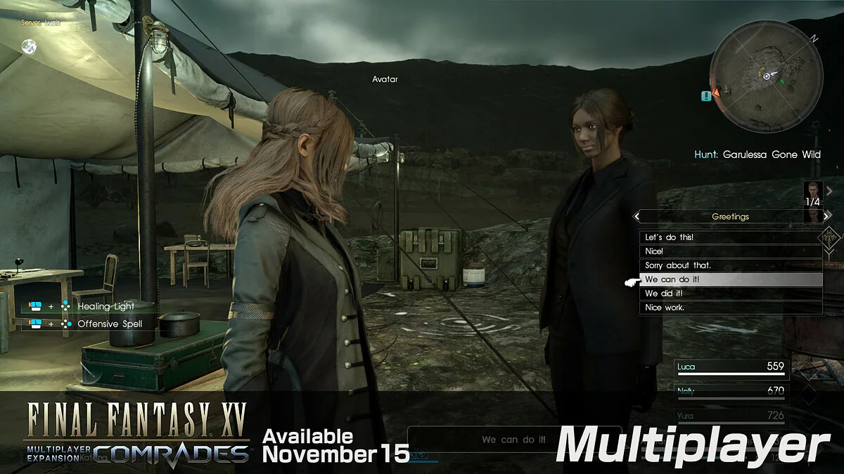 Скриншоты из Final Fantasy XV: Comrades / Картинка 339