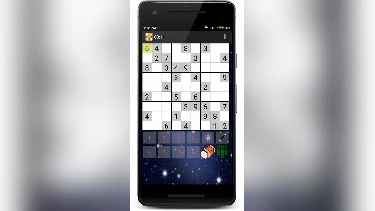 Скриншоты из Classic Sudoku