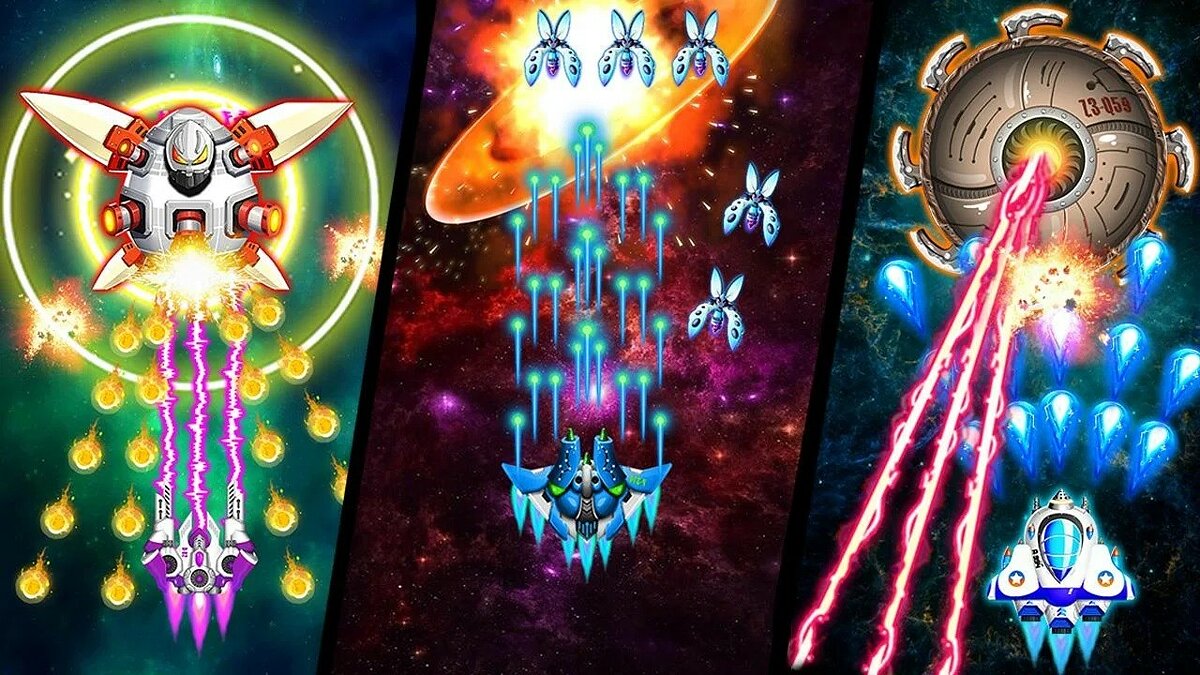 Space Shooter: Galaxy Attack - что это за игра, трейлер, системные  требования, отзывы и оценки, цены и скидки, гайды и прохождение, похожие  игры