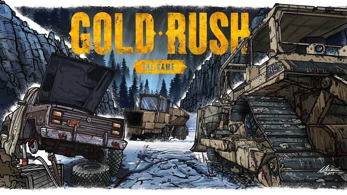 Арт из Gold Rush: The Game