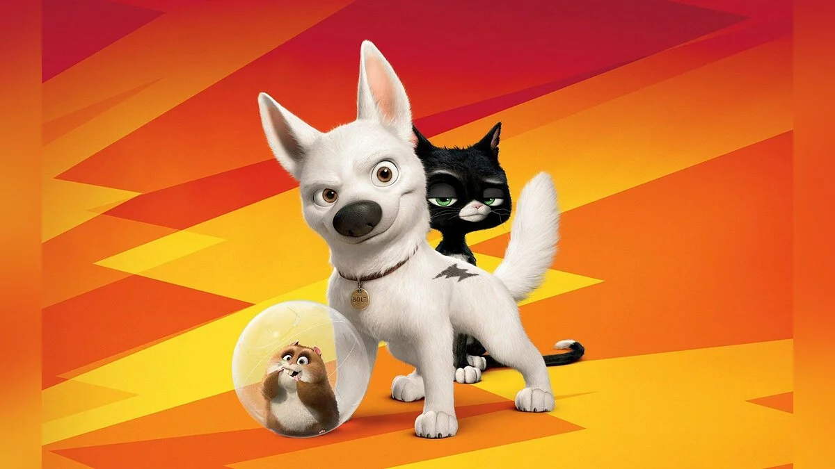 Арт из Disney Bolt