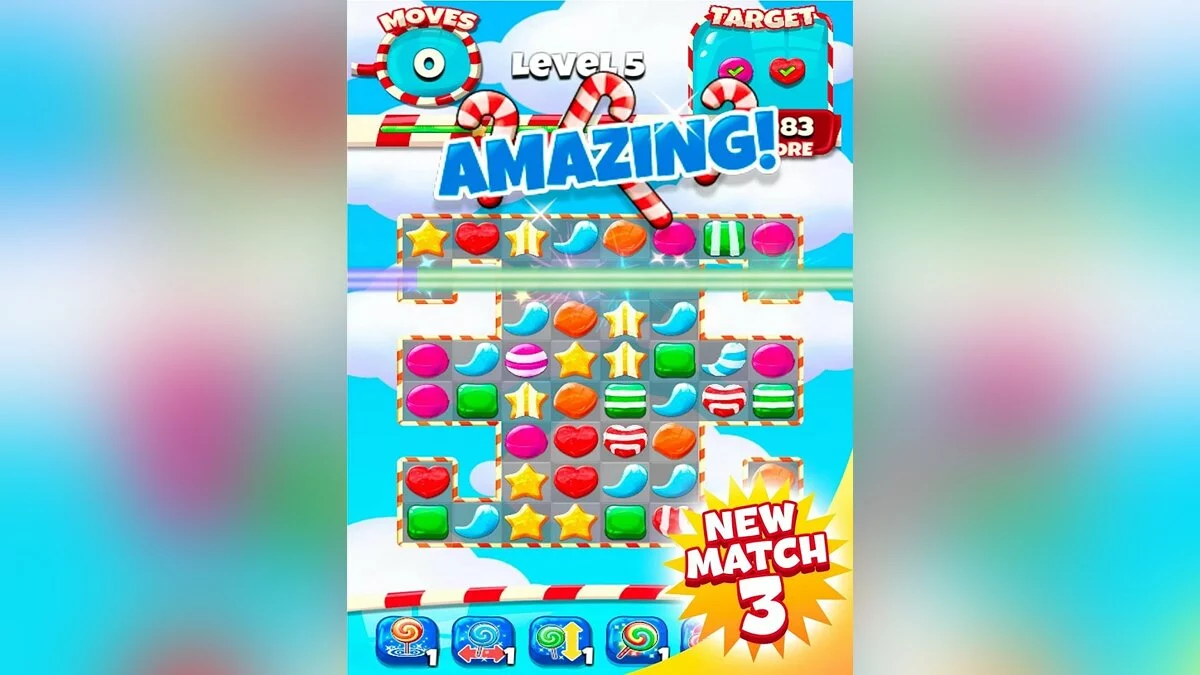 Скриншоты из Candy Blast 2019: Pop Match 3 Puzzle Free Game