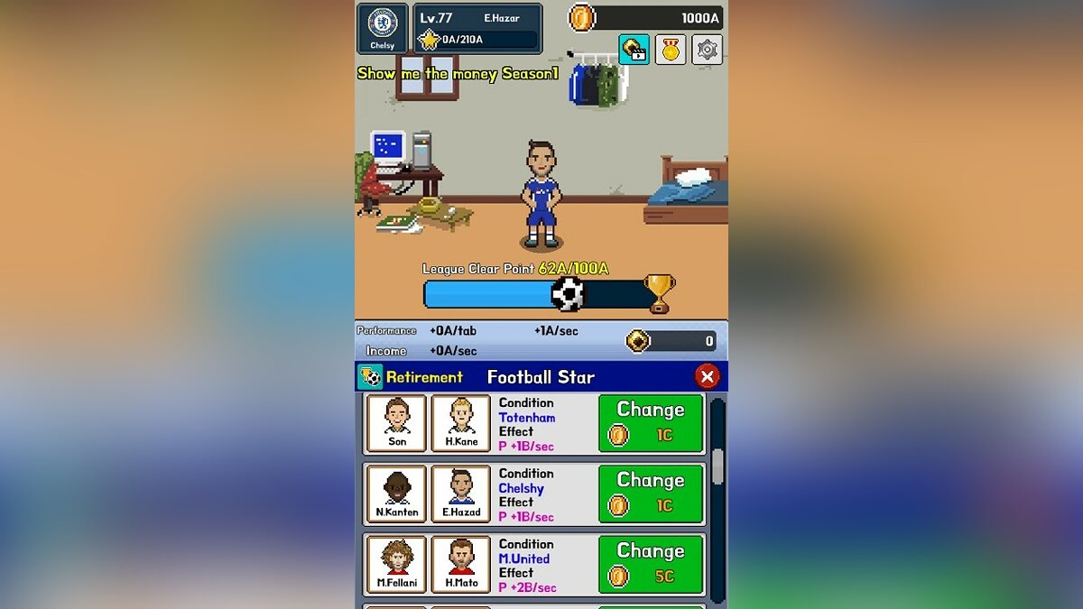 Soccer Star Clicker - что это за игра, трейлер, системные требования,  отзывы и оценки, цены и скидки, гайды и прохождение, похожие игры