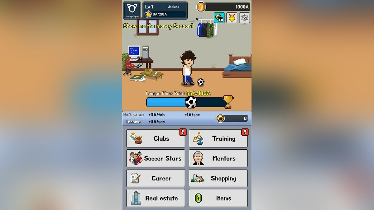 Soccer Star Clicker - что это за игра, трейлер, системные требования,  отзывы и оценки, цены и скидки, гайды и прохождение, похожие игры