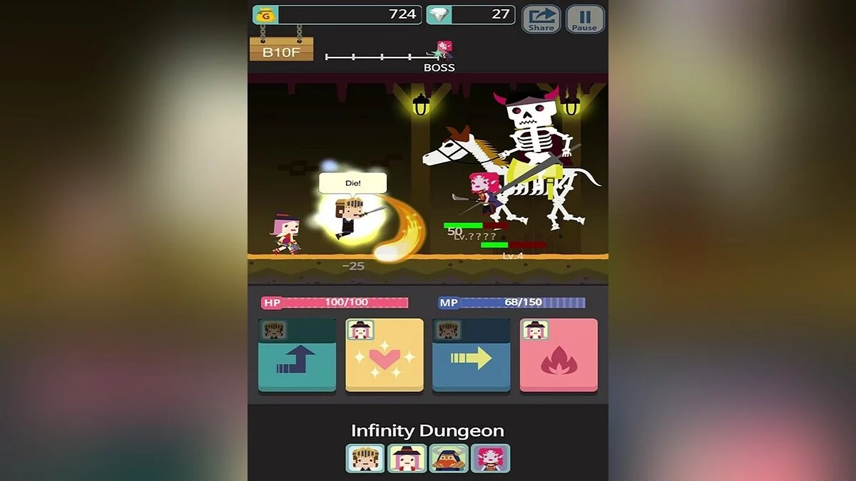 Скриншоты из Infinity Dungeon
