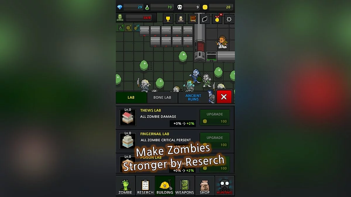 Скриншоты из Grow Zombies