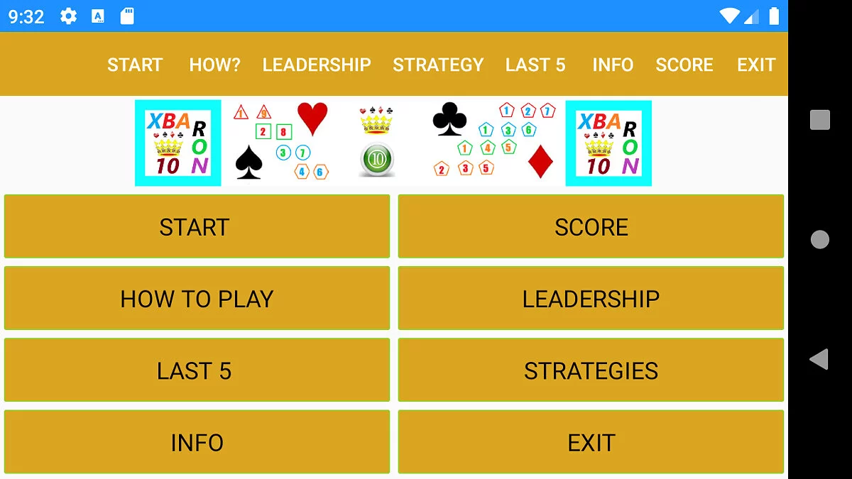 Скриншоты из Xbar10n: Card Game