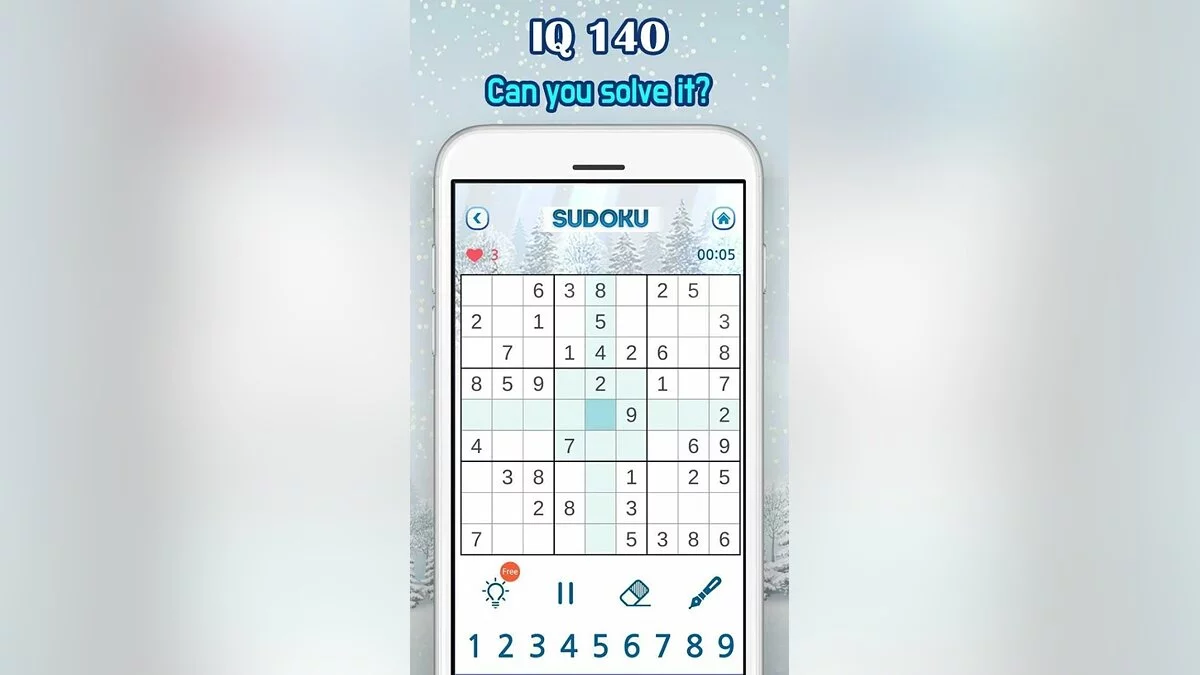 Скриншоты из Sudoku Deluxe