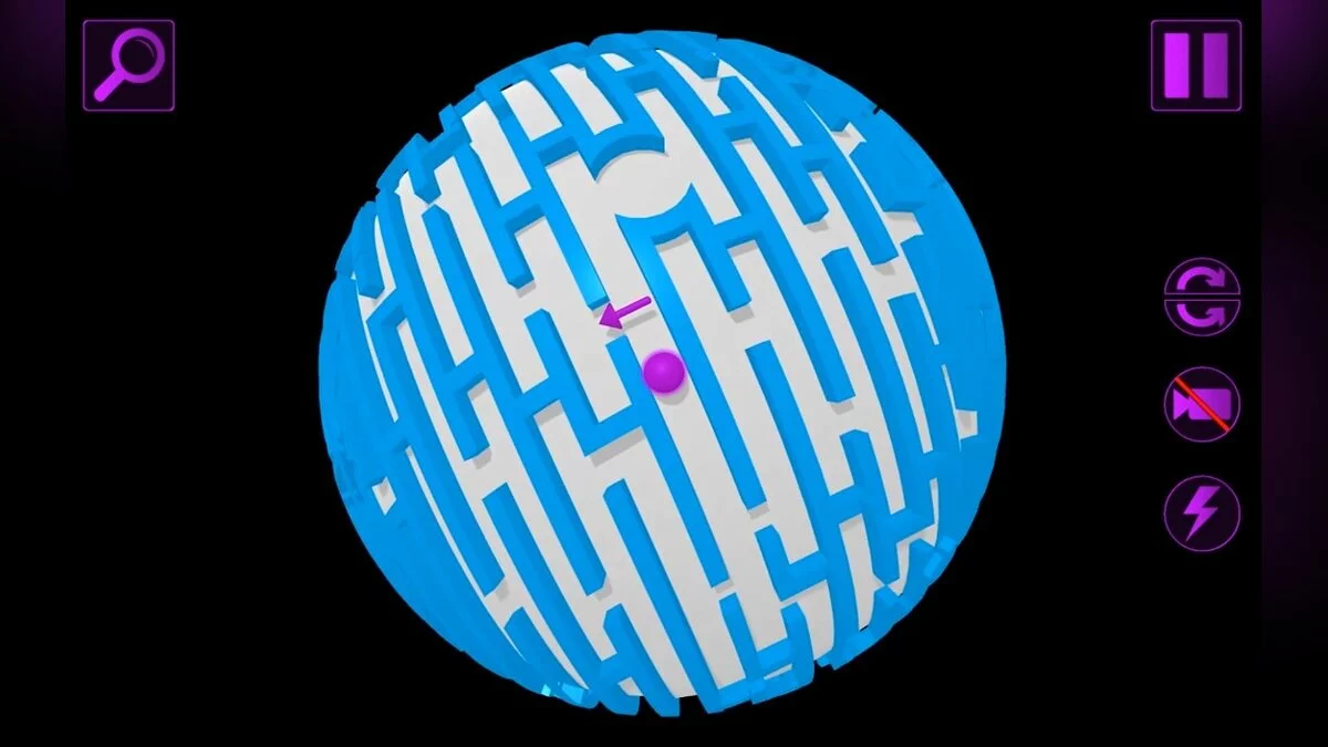 Скриншоты из GeoMaze