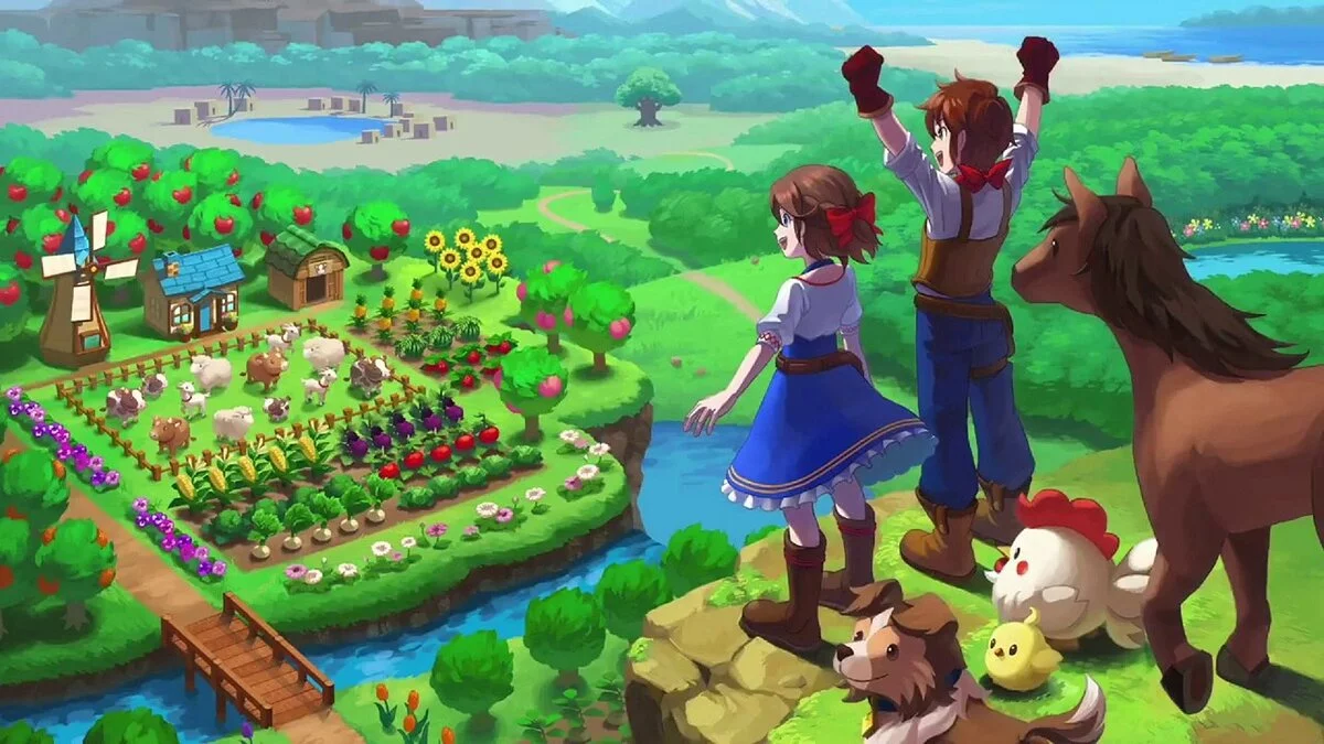 Арт из Harvest Moon: One World
