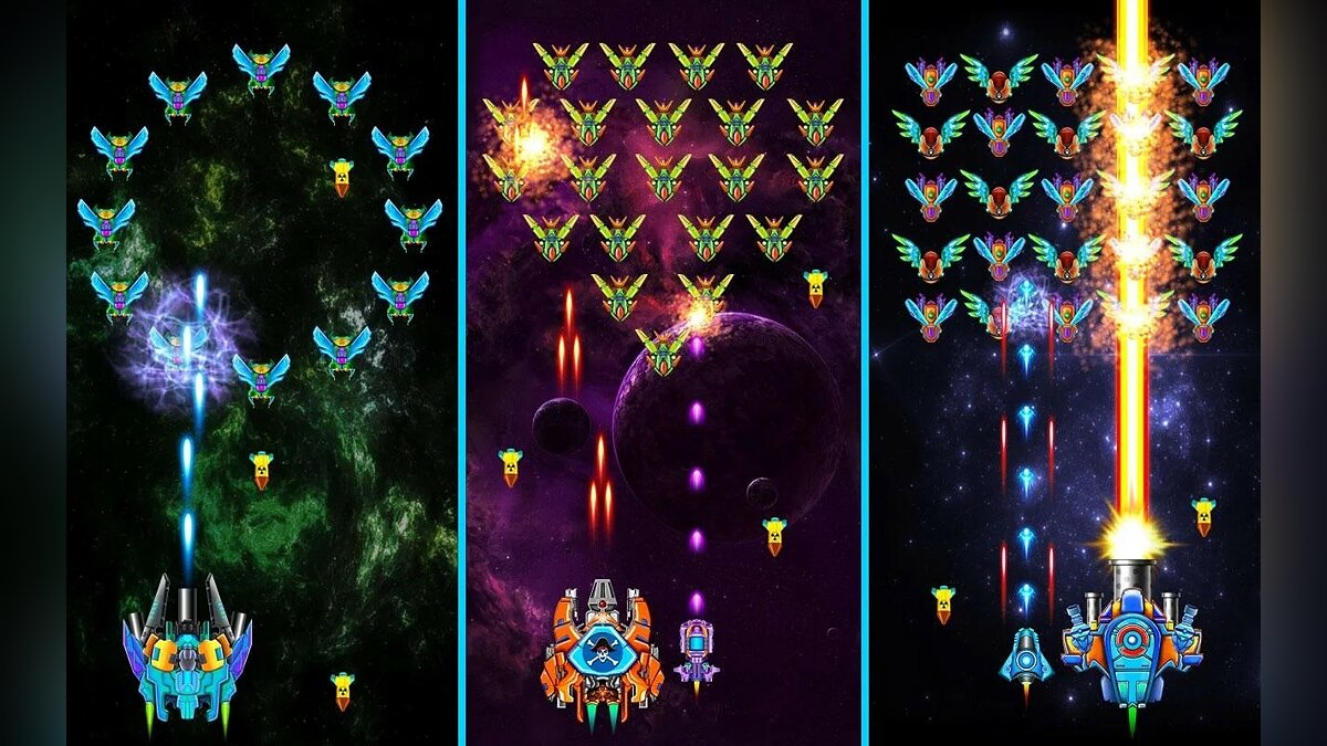 Galaxy Attack: Alien Shooter - что это за игра, трейлер, системные  требования, отзывы и оценки, цены и скидки, гайды и прохождение, похожие  игры