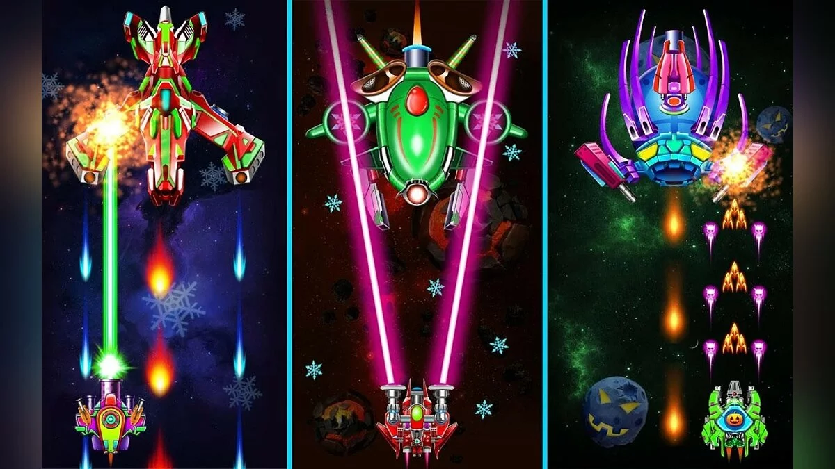 Скриншоты из Galaxy Attack: Alien Shooter