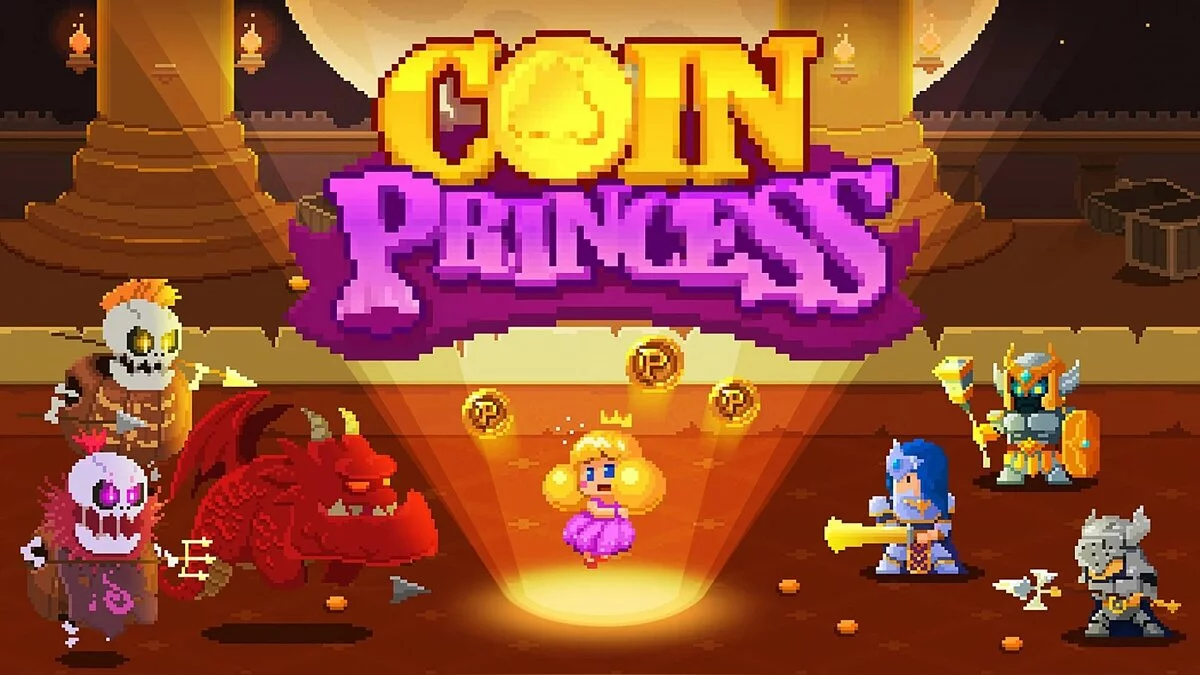 Скриншоты из Coin Princess: Tap Tap Retro RPG Quest