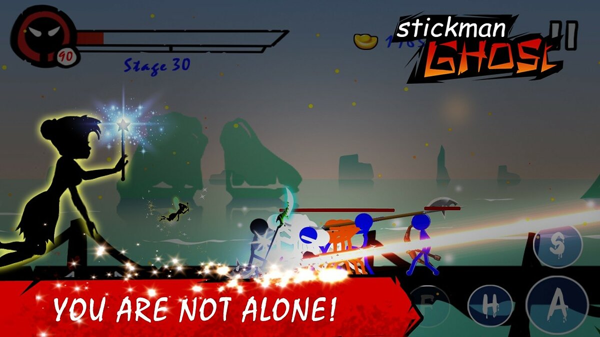 Stickman Ghost: Ninja Warrior - что это за игра, трейлер, системные  требования, отзывы и оценки, цены и скидки, гайды и прохождение, похожие  игры