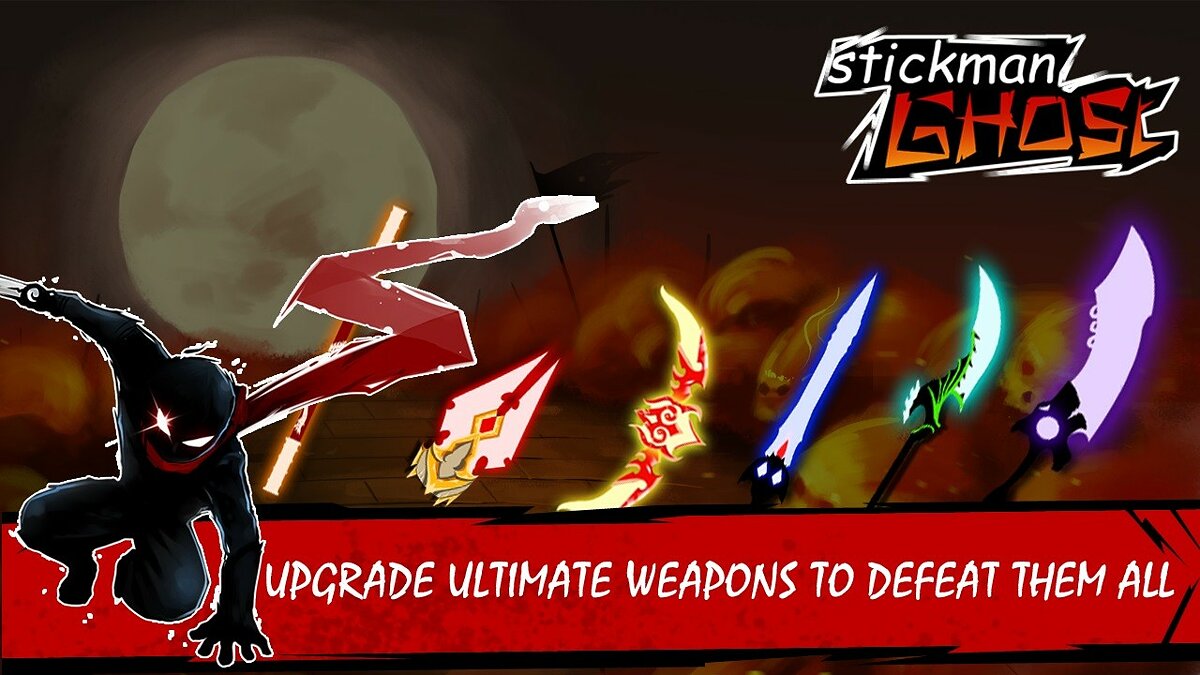 Stickman Ghost: Ninja Warrior - что это за игра, трейлер, системные  требования, отзывы и оценки, цены и скидки, гайды и прохождение, похожие  игры