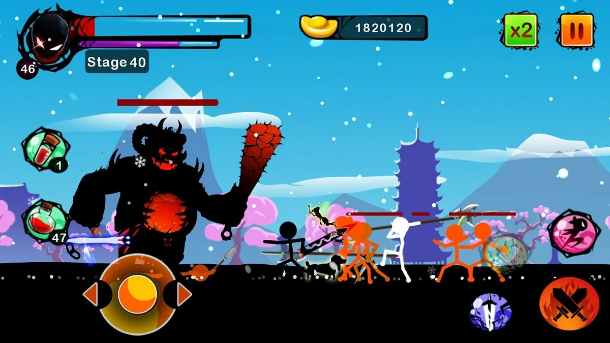 Скриншоты из Stickman Ghost: Ninja Warrior