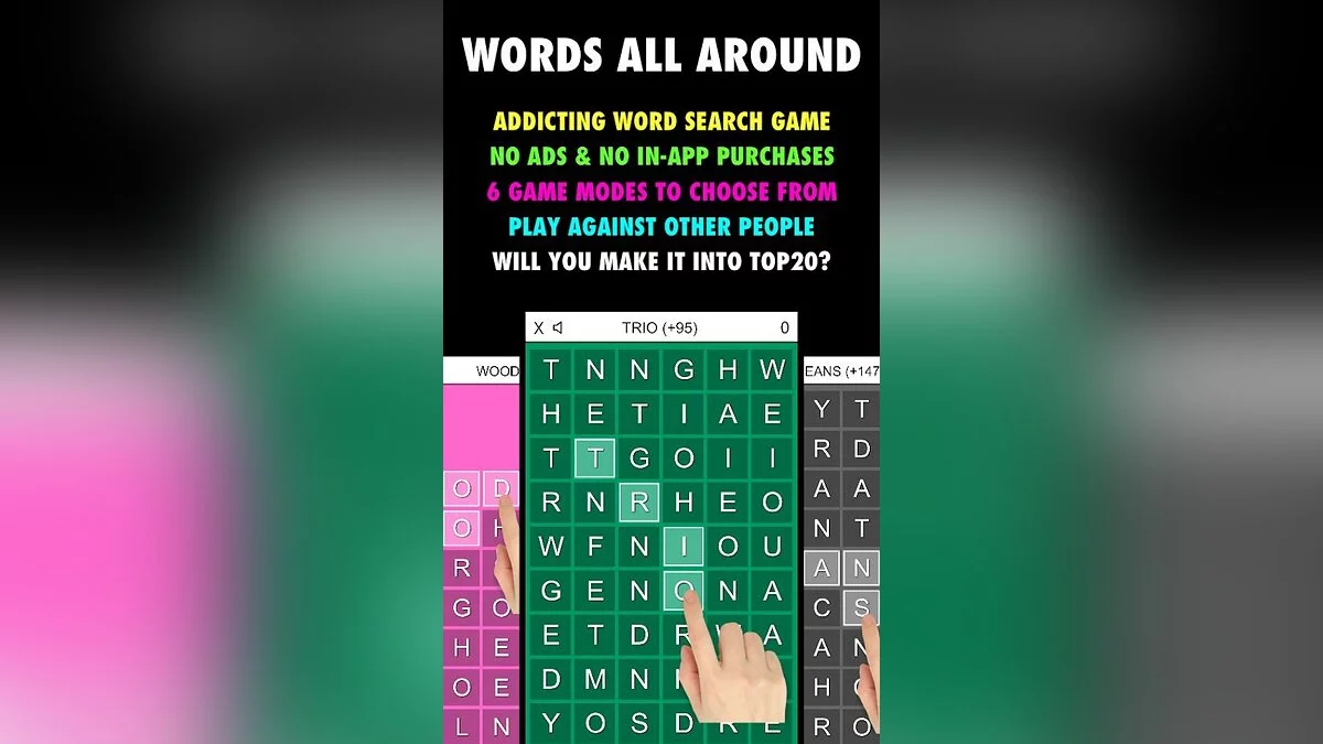 Скриншоты из Words All Around PRO