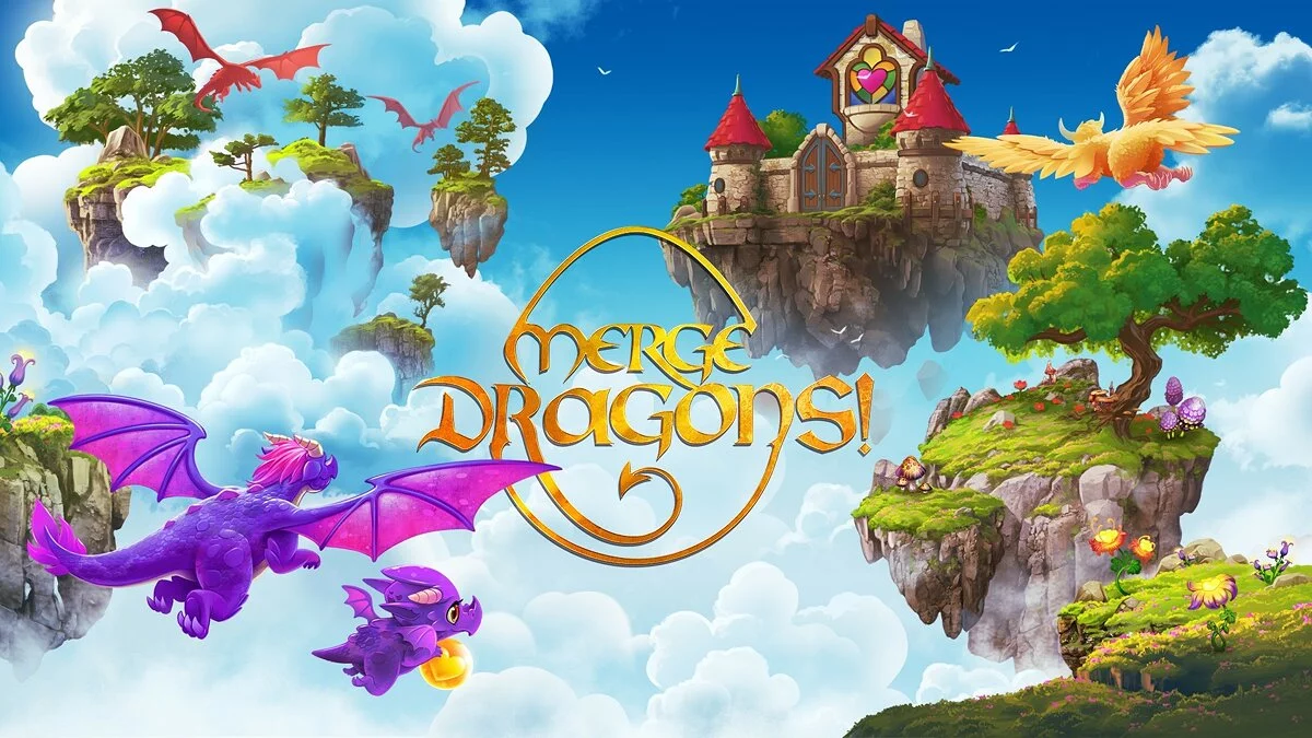 Скриншоты из Merge Dragons
