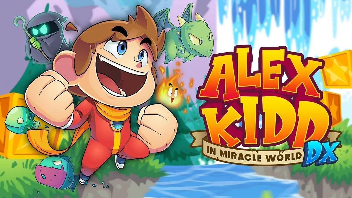 Арт из Alex Kidd in Miracle World DX