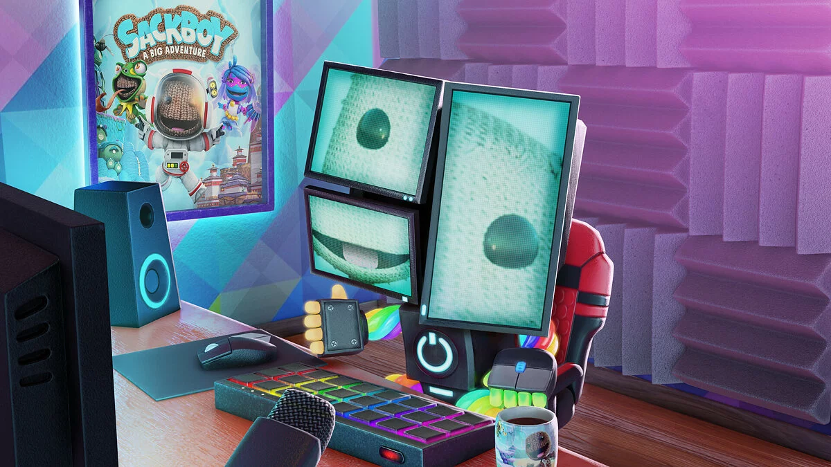 Скриншоты из Sackboy: A Big Adventure