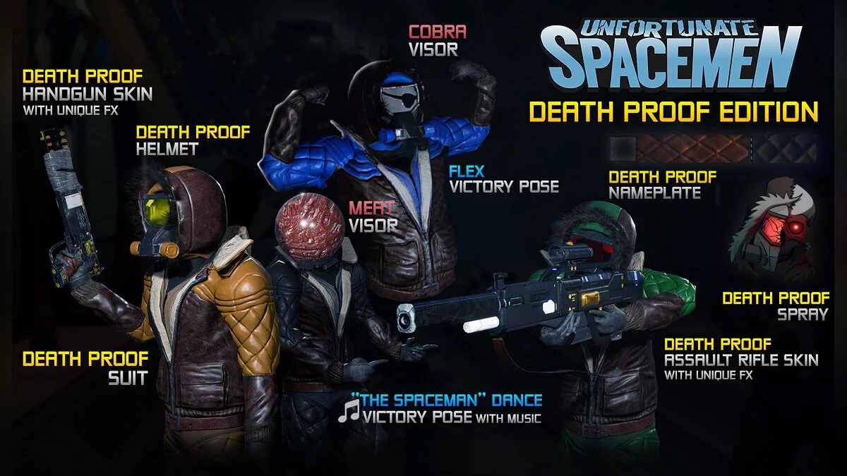 Скриншоты из Unfortunate Spacemen