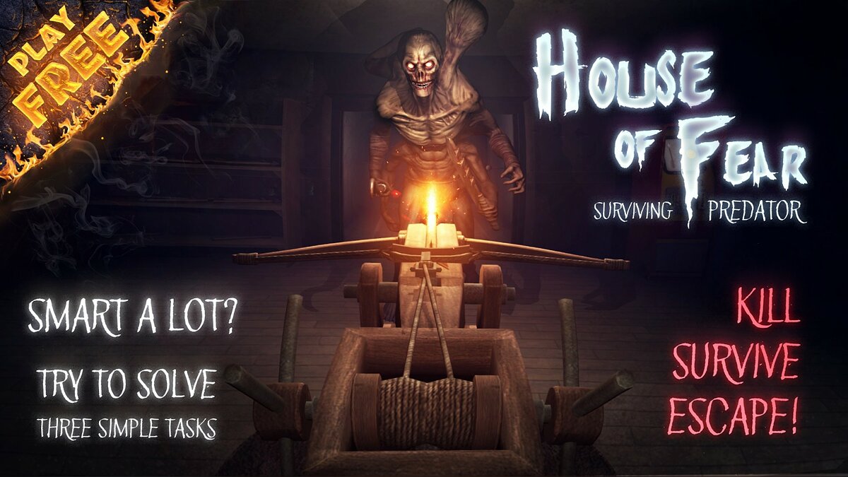 House of Fear: Surviving Predator - что это за игра, трейлер, системные  требования, отзывы и оценки, цены и скидки, гайды и прохождение, похожие  игры Дом страха: Выживший Хищник Pro