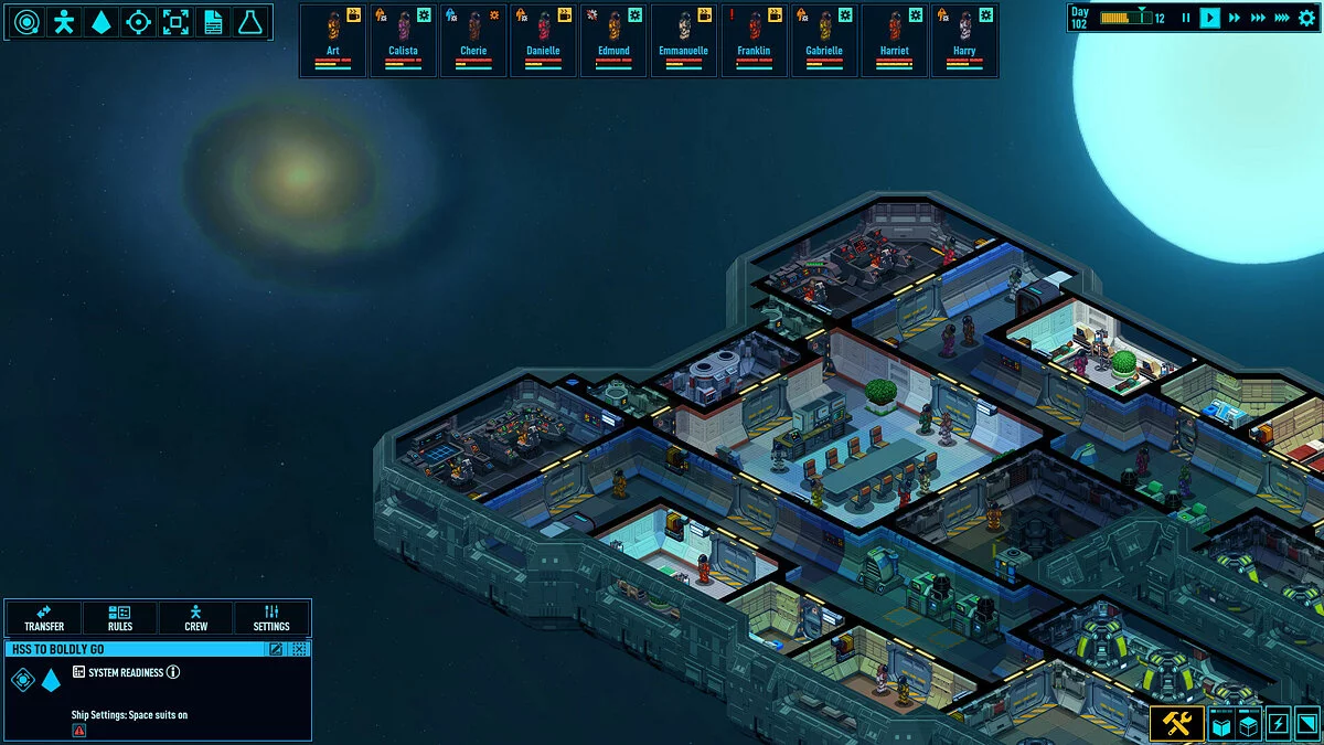 Скриншоты из Space Haven